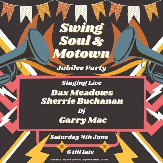 The Jubilee Swing, Motown & Soul party