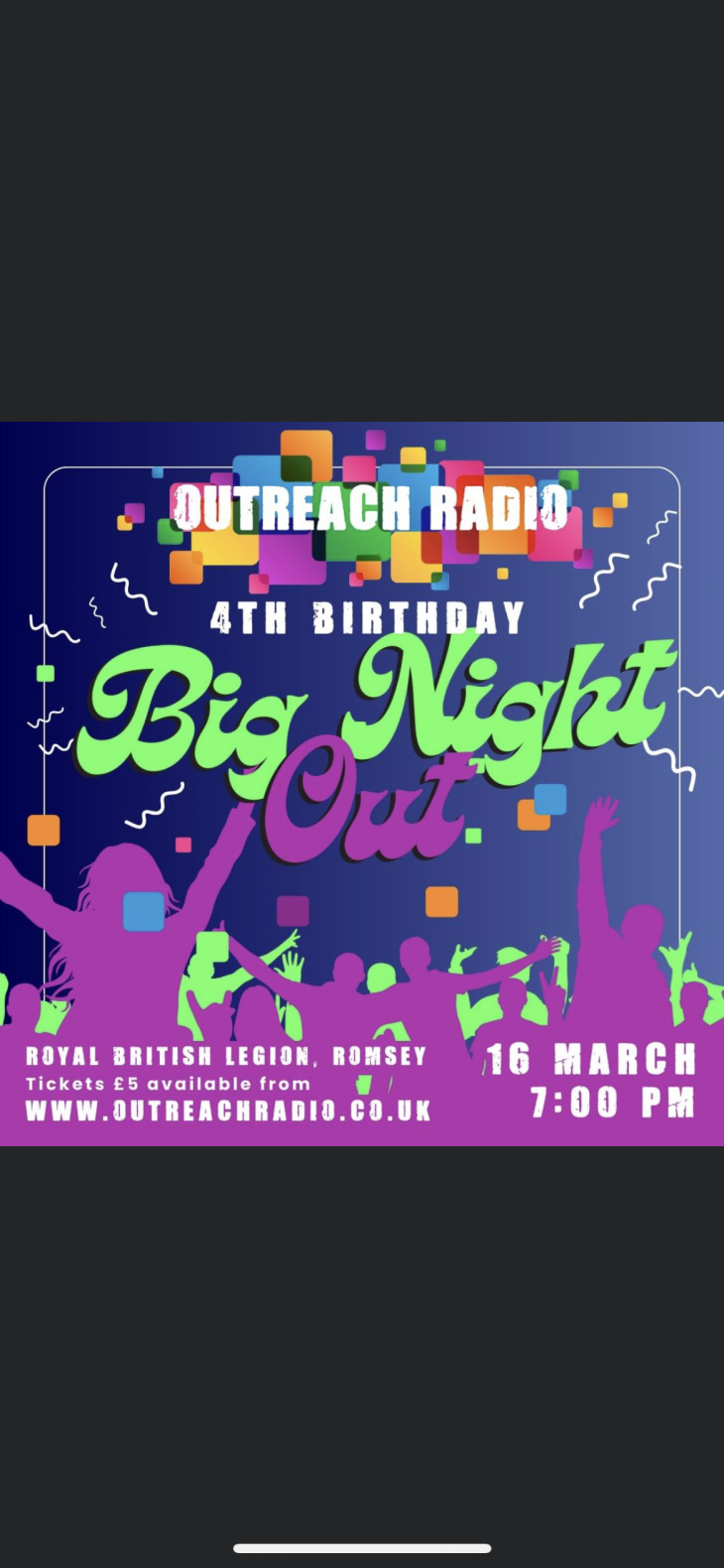 Outreach Radio Big Party Night