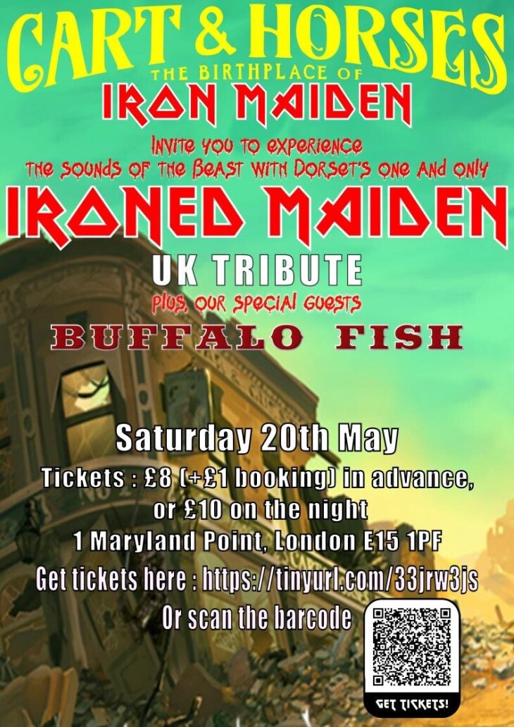 Ironed Maiden + Buffalo Fish