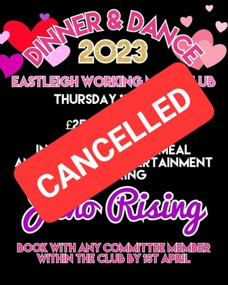 Dinner and Dance-Cancelled