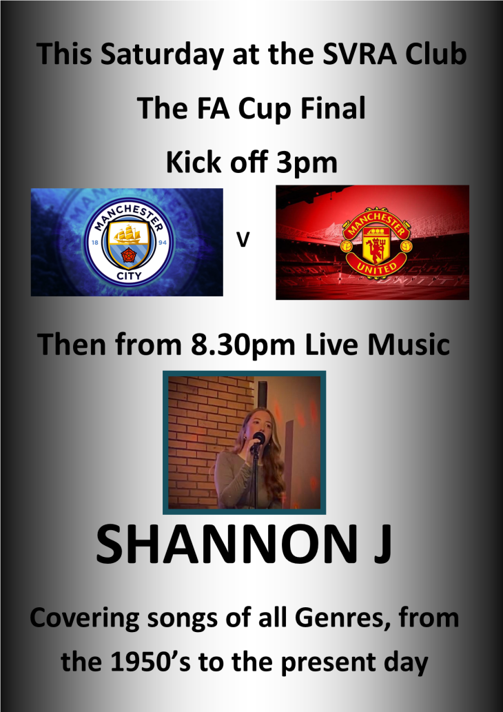 FA Cup Final & Live Music at the SVRA