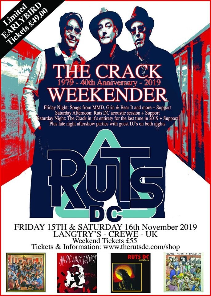 RUTS DC The Crack Weekender