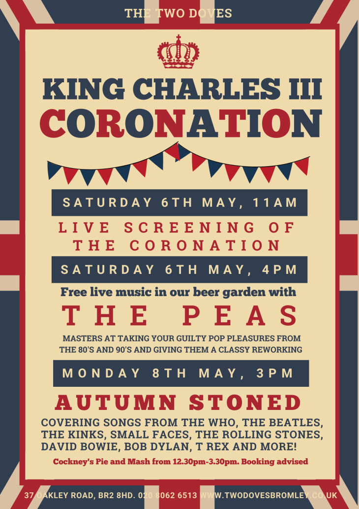 Coronation Weekend - The Peas