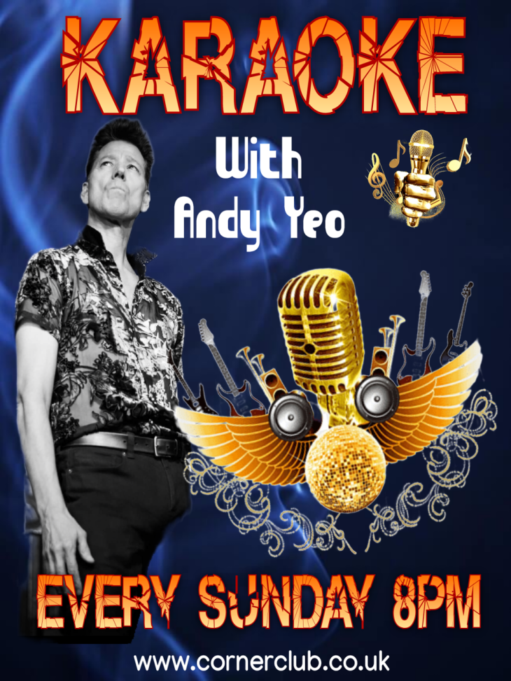 ANDY YEO KARAOKE from 8pm!