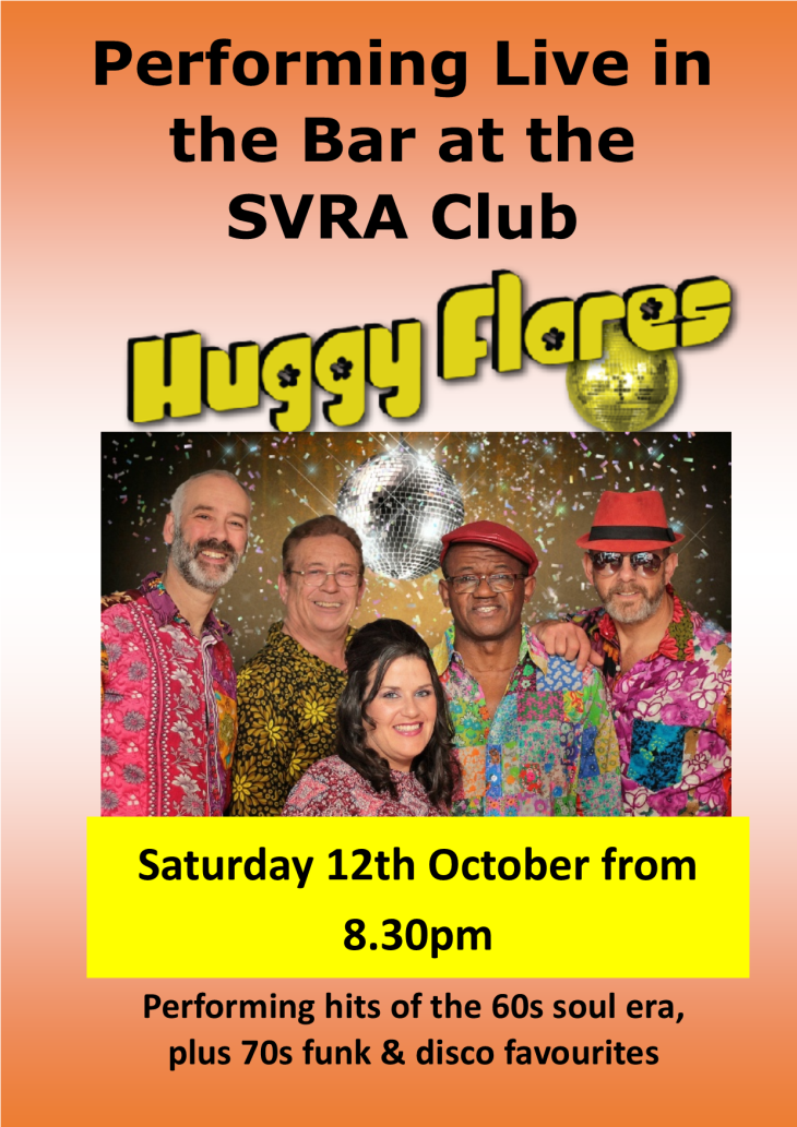 The Huggy Flares Live at the SVRA Club