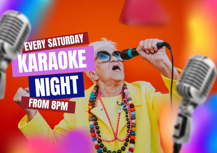 Saturday Night Karaoke Night! From 8PM