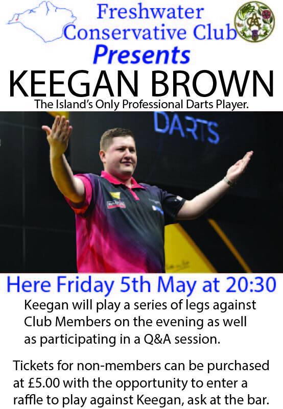 Q&A Dart Night with Keegan Brown