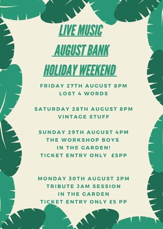 August Bank Holiday