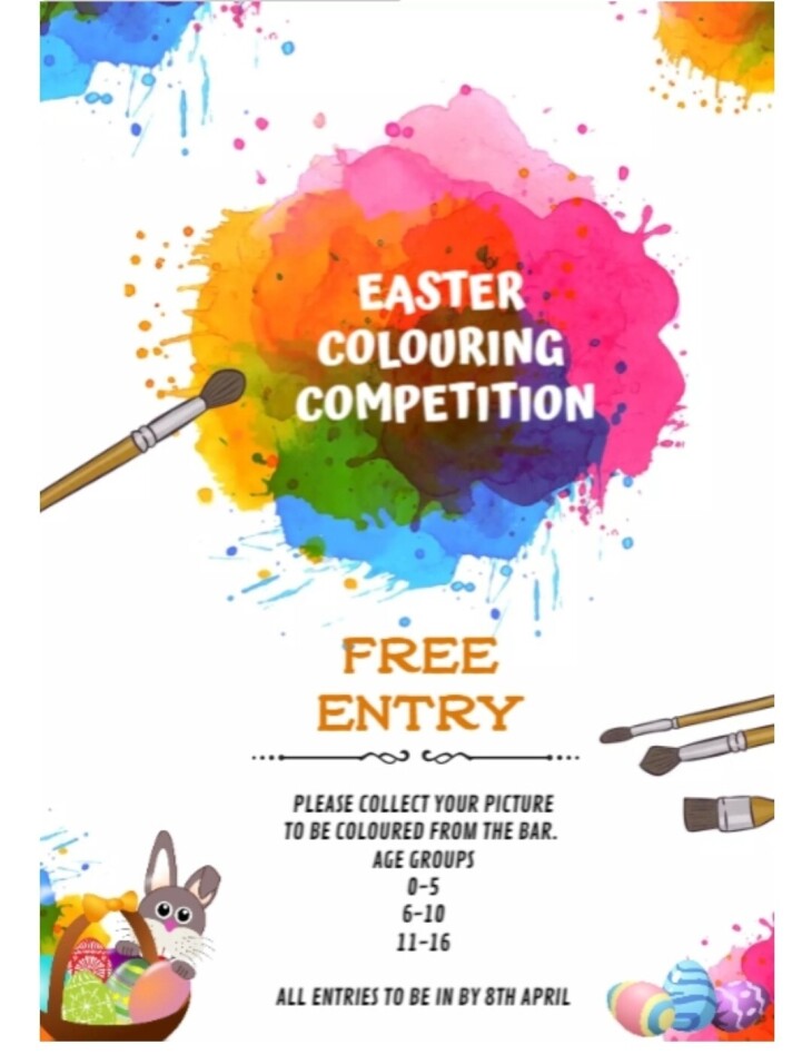 Easter colouring competition