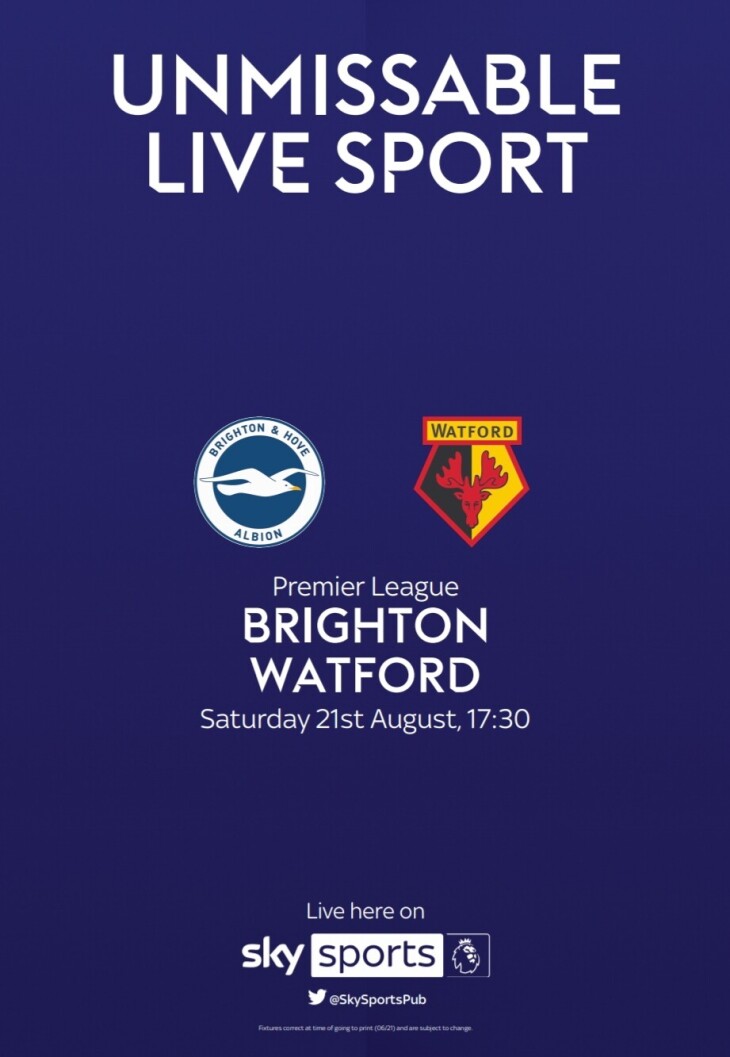 Premier League - Brighton v Watford