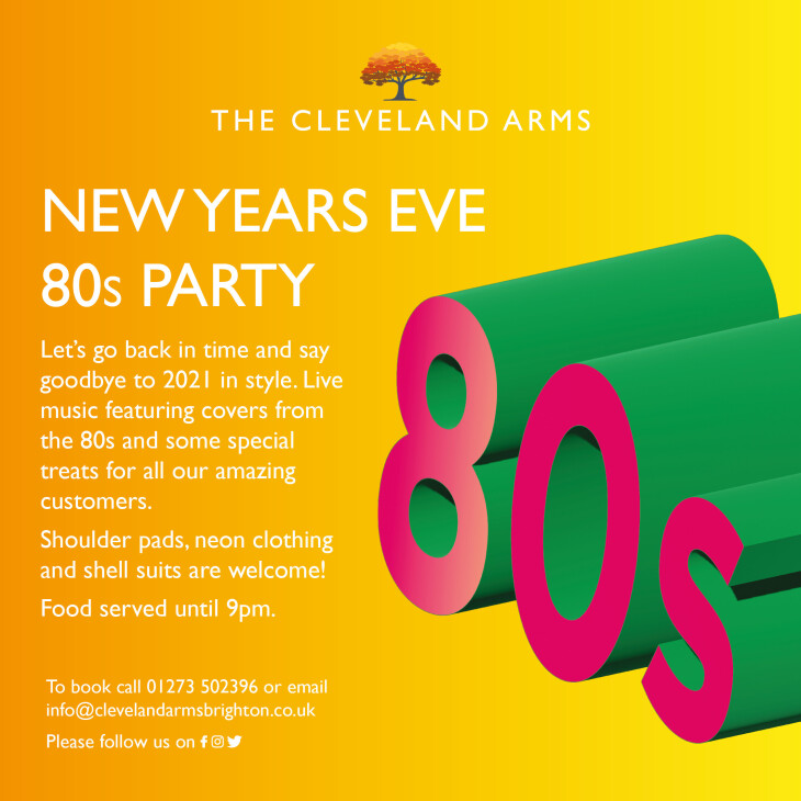 New Years Eve 80's party!!