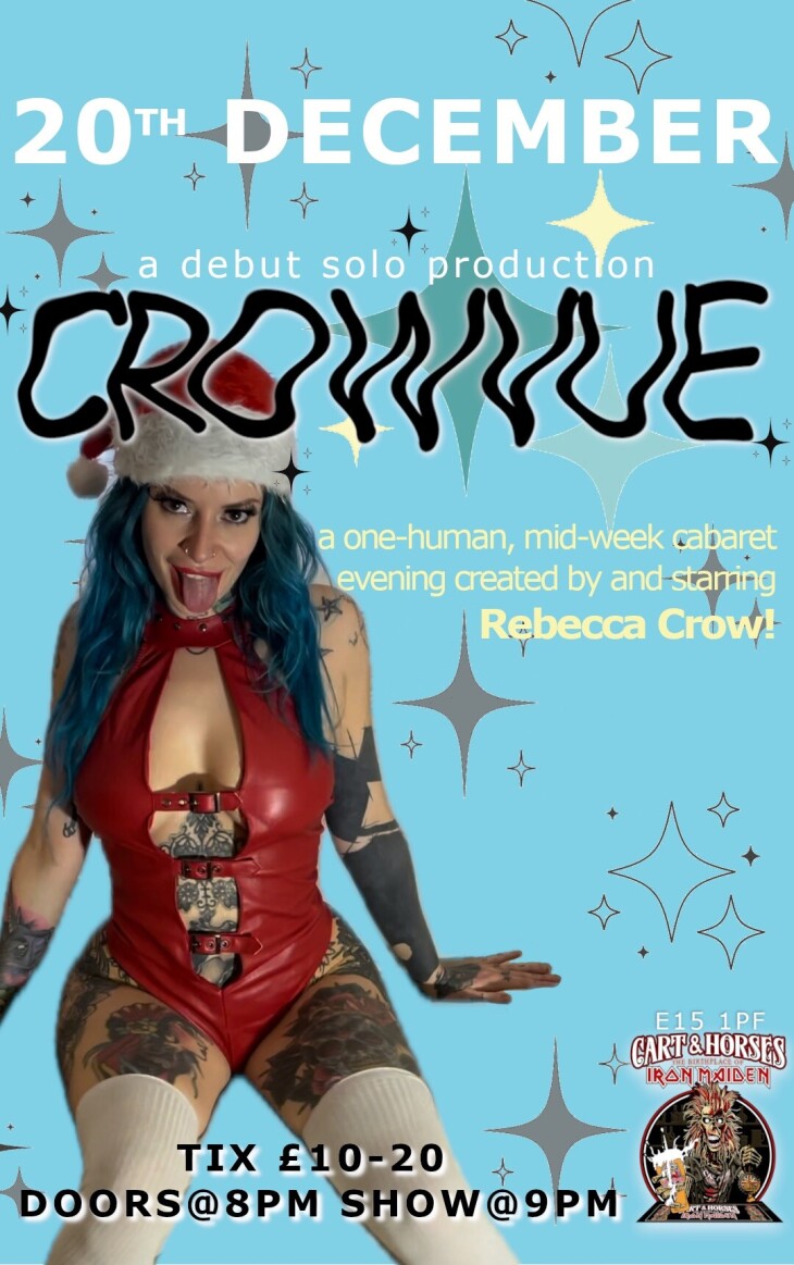 CROWVUE: A cabaret by Rebecca Crow
