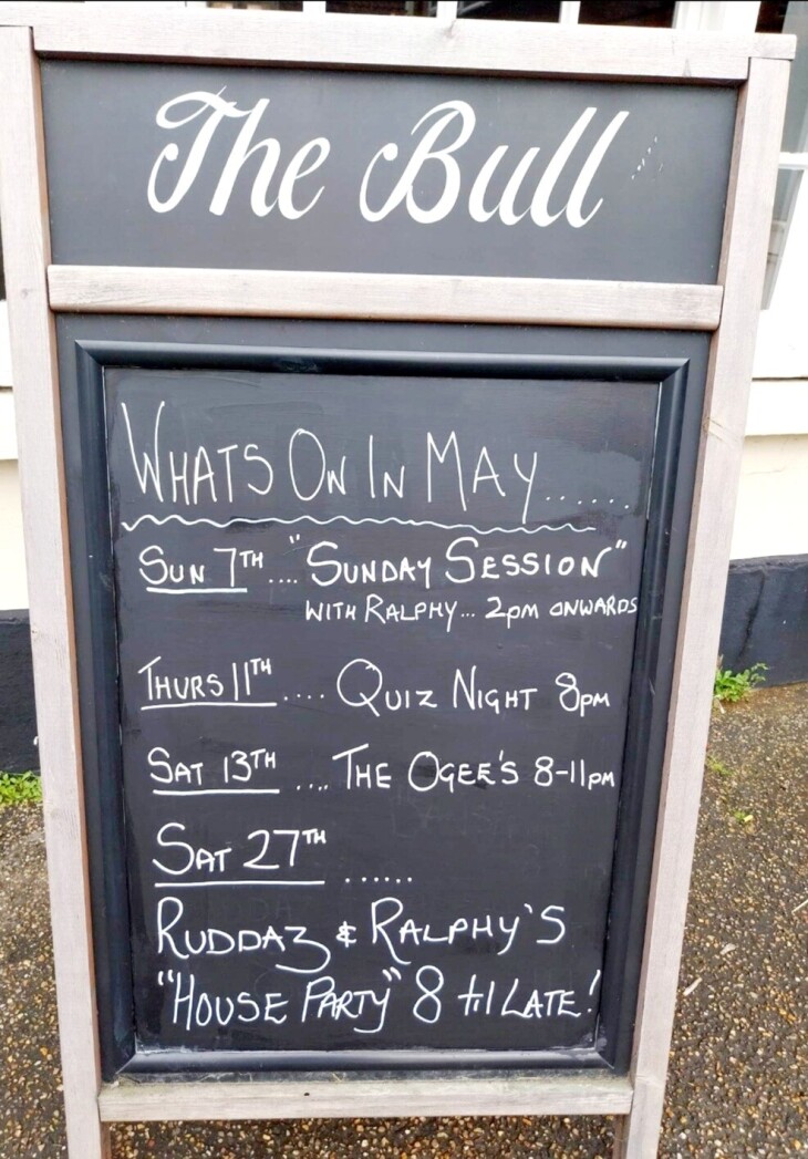 What's on at The Bull?!