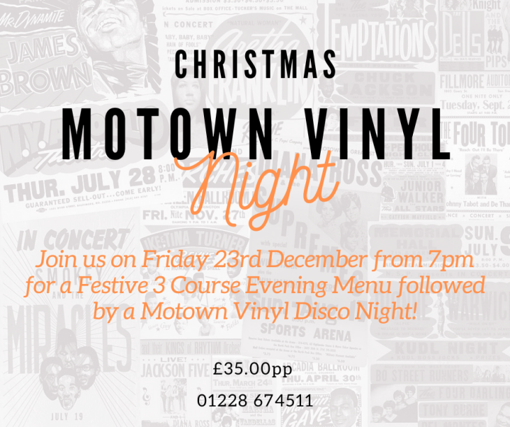 Motown Vinyl Disco Night