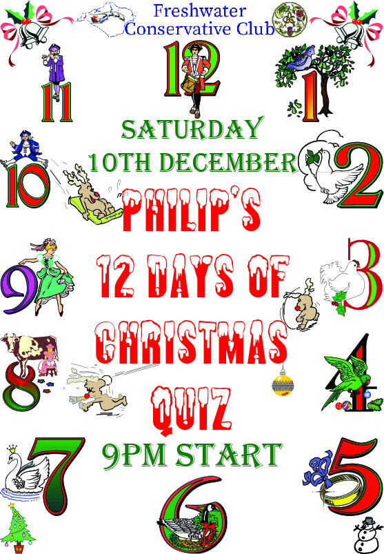 Philip's 12 days of Xmas quiz