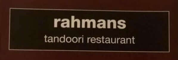 Rahman's Curry Night