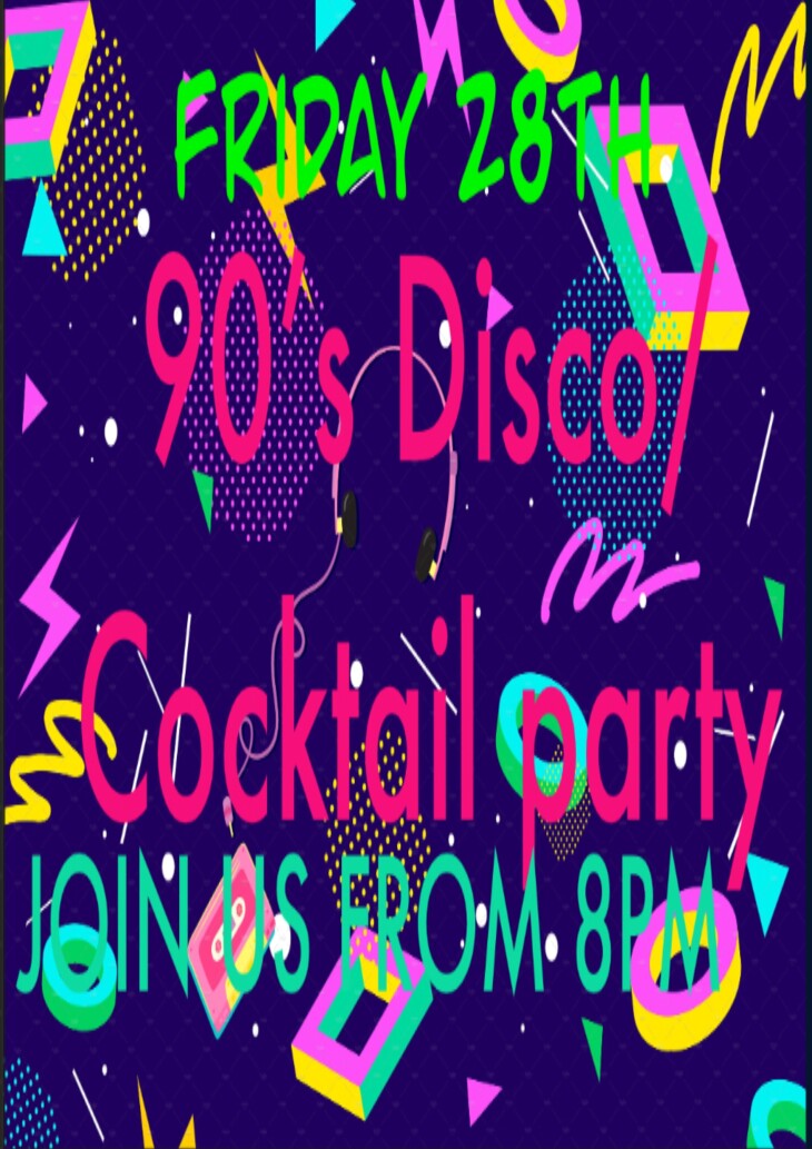 90s Cocktail night