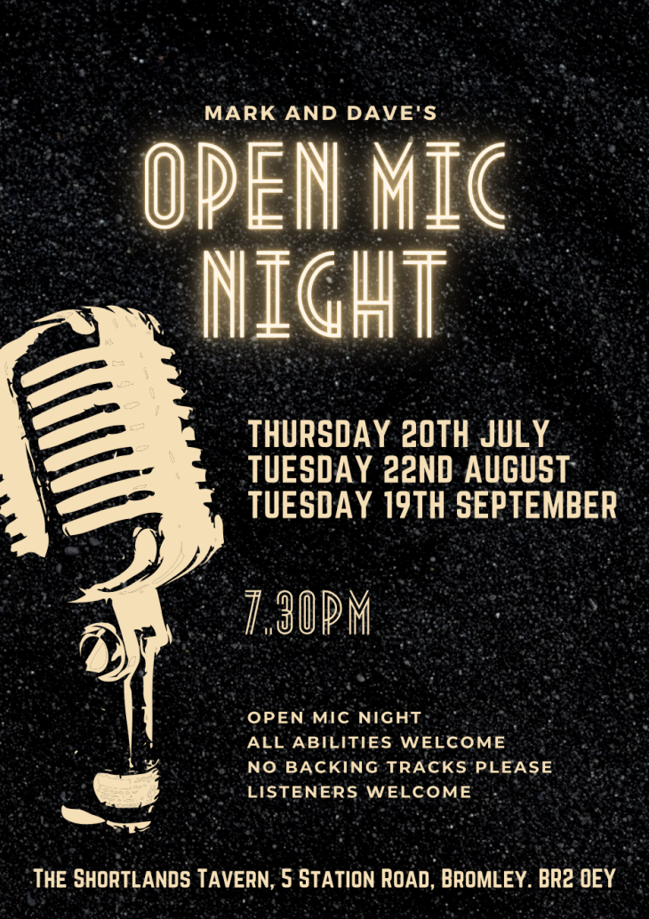 Mark and Dave's Open Mic