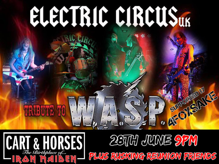 Electric Circus UK, 4foxSake, Ruskin R