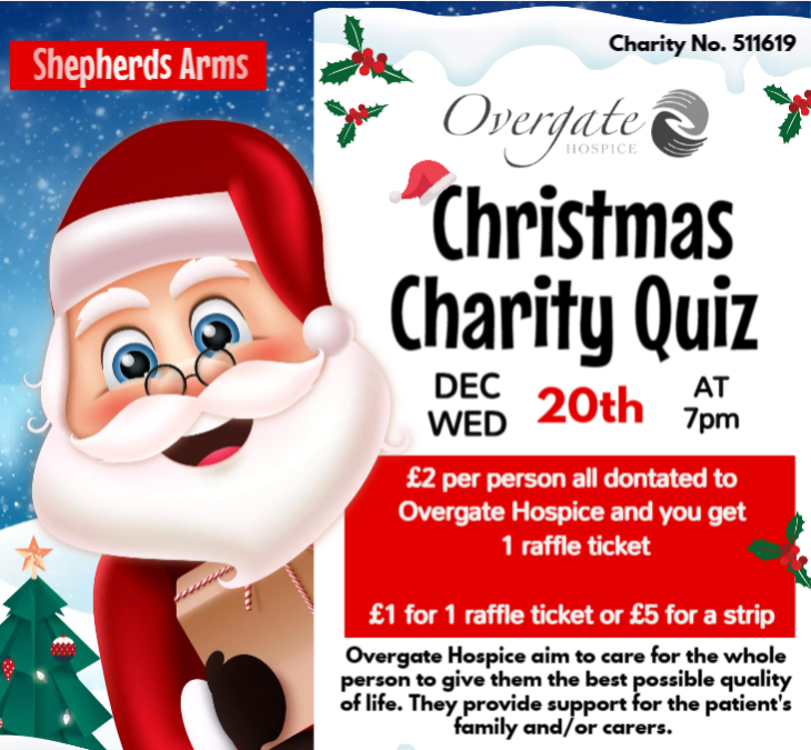 Charity Christmas Quiz & Raffle