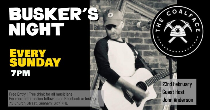 Sunday Busker's at The Coalface