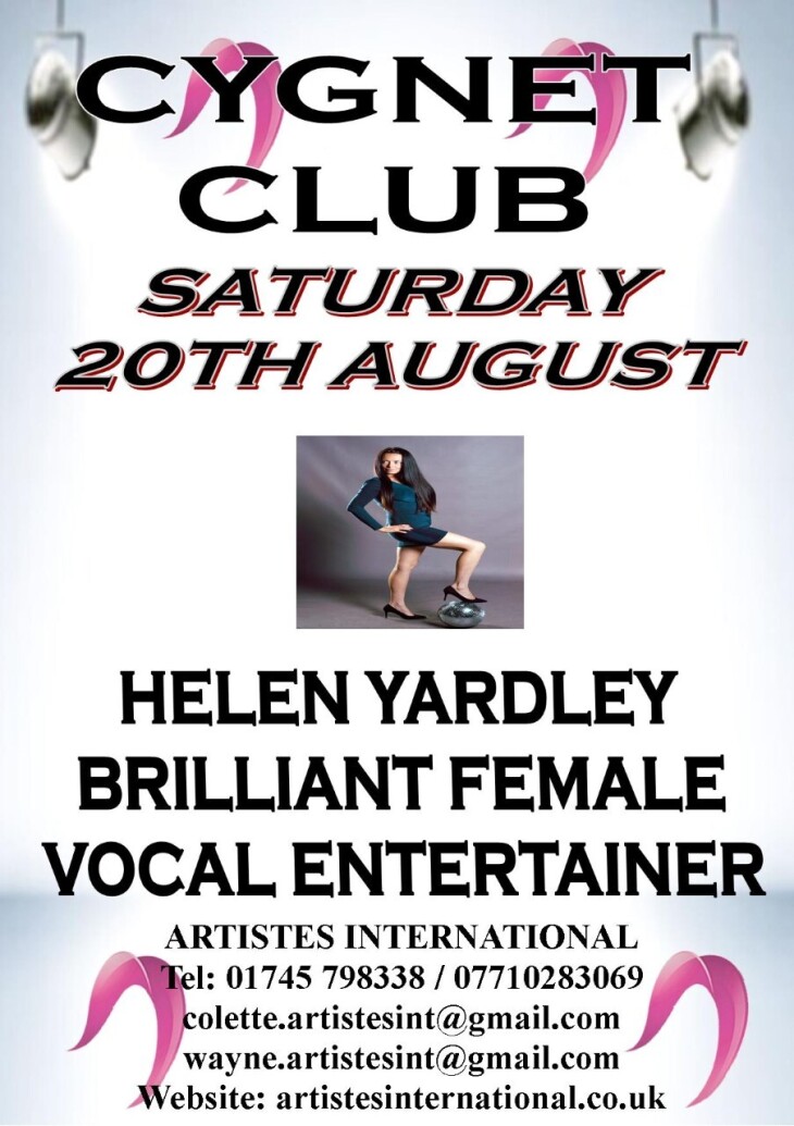 Helen Yardley Live