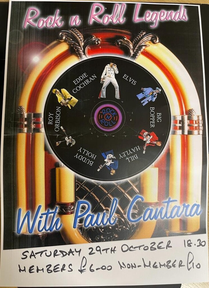 Rock n Roll Night with Paul Cantara.