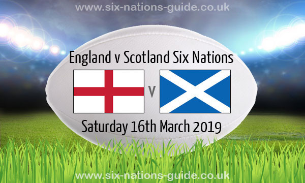Six Nations England vs Scotland
