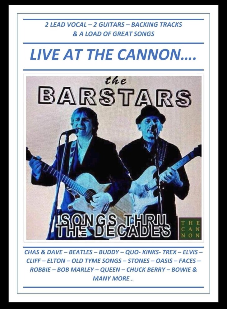 Live Music - Bar-Stars from 9pm