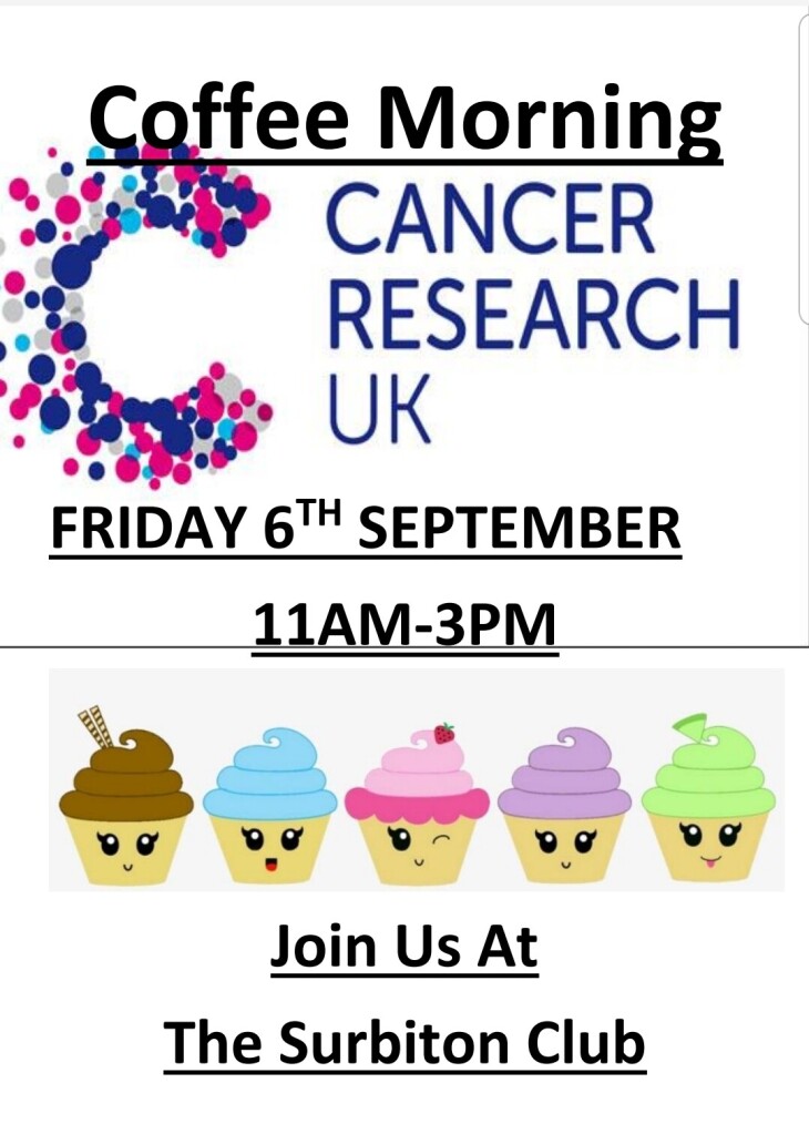Cancer Research Coffee Morning 