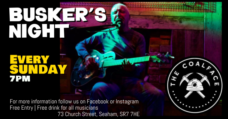 Sunday Busker's Night at The Coalface