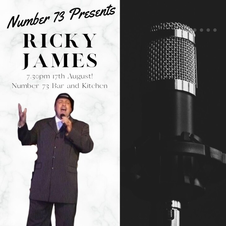 RICKY JAMES AT NUMBER 73