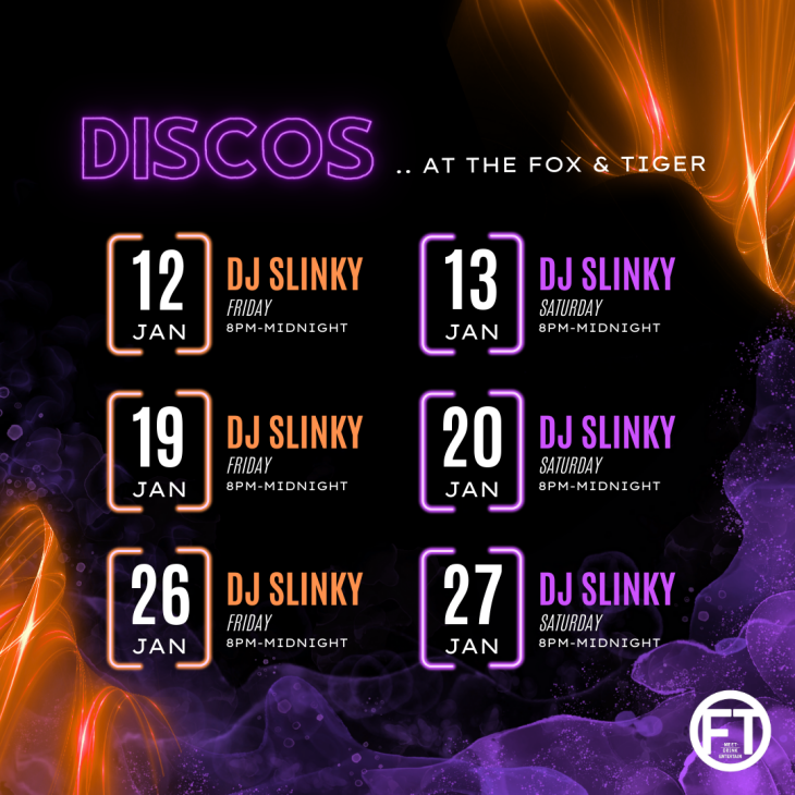 The F&T Disco | January