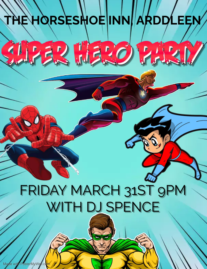 Super Hero Party Night