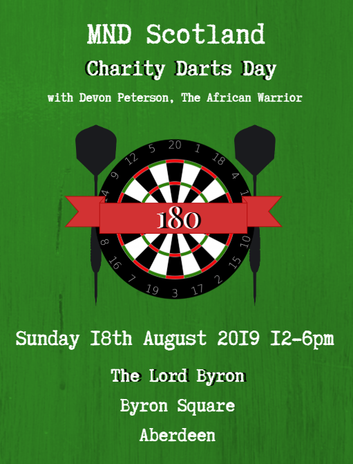 MND Scotland Charity Darts Event