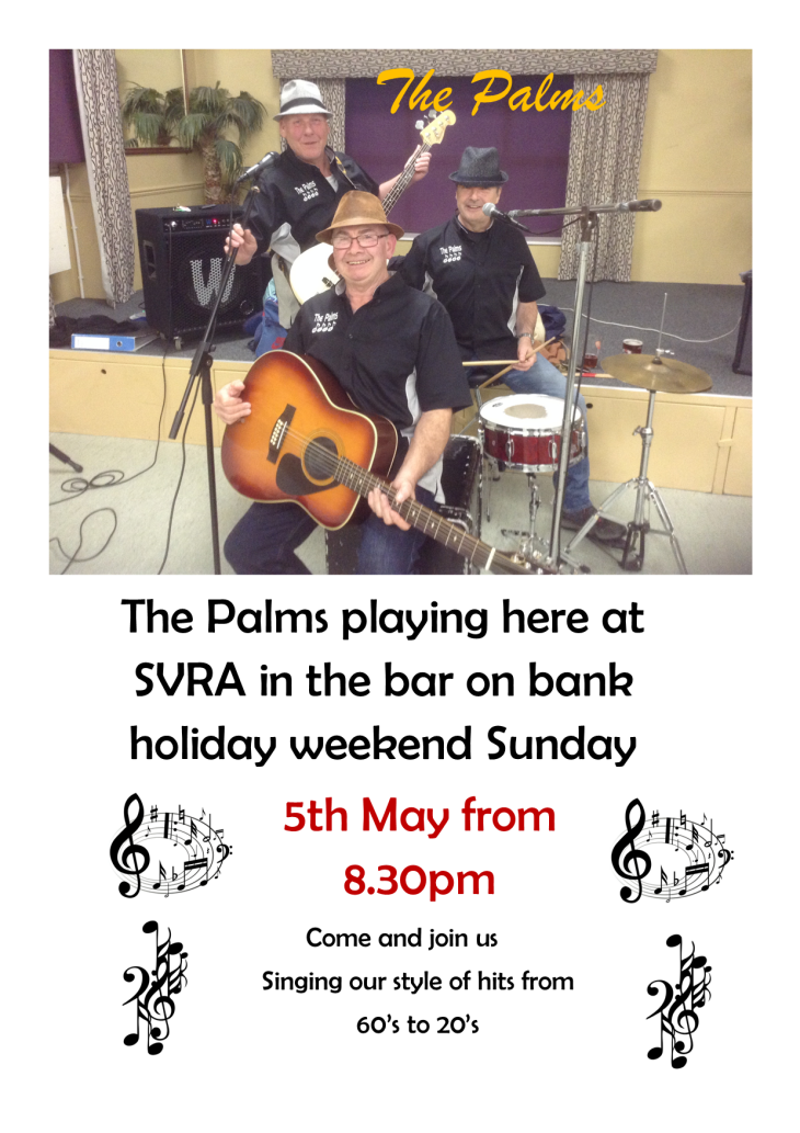 The Palms Live in the Bar This Sunday