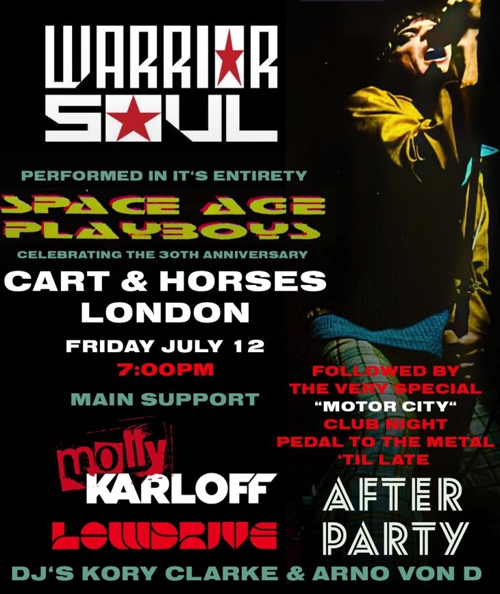 Warrior Soul+ Molly Karloff+ Lowdrive