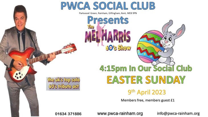 Mel Harris-Easter Sunday (Social Club)