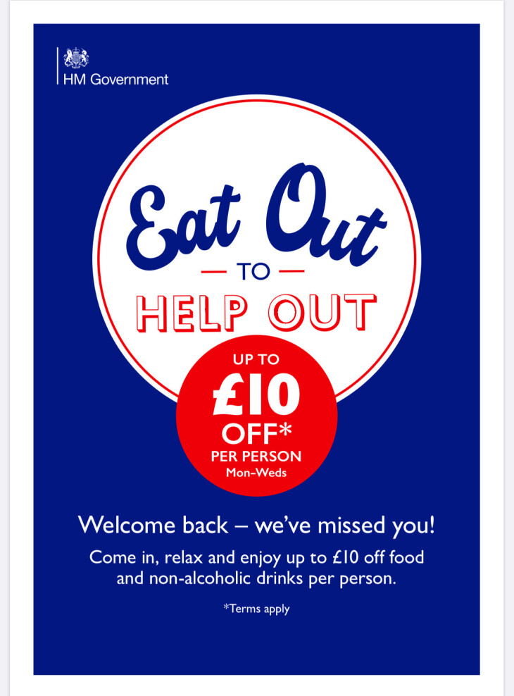 EAT OUT TO HELP OUT SCHEME