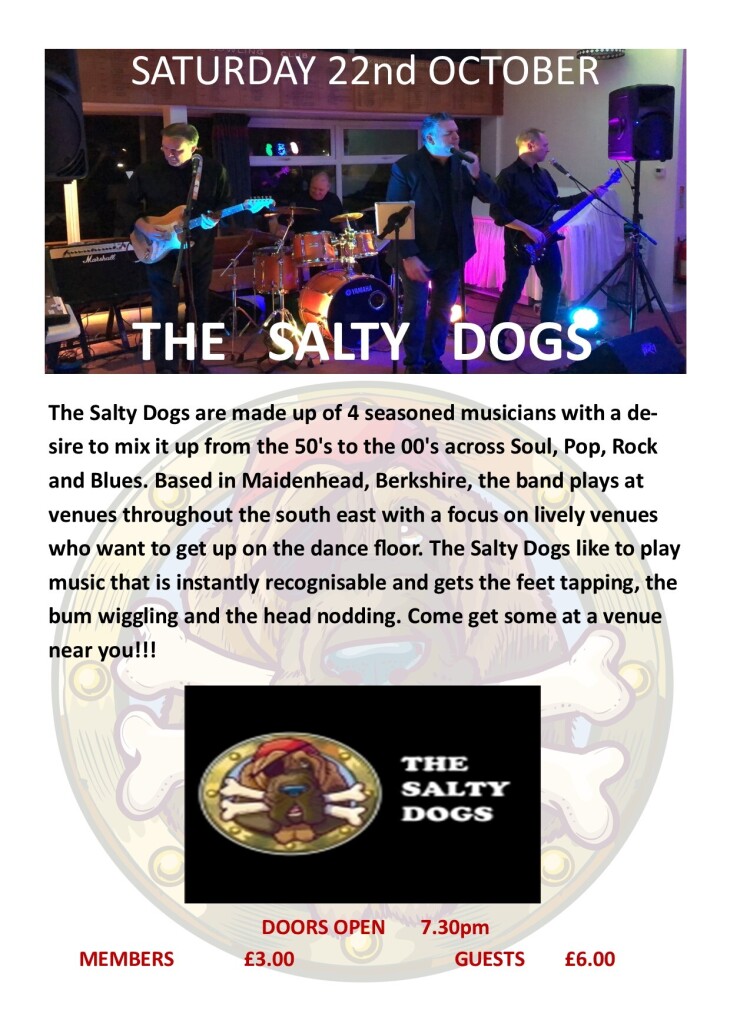 Saturday Live Entertainment Salty Dogs
