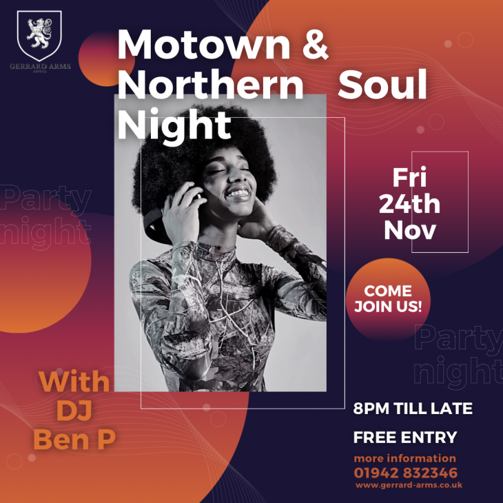 Motown & Norther Soul Night