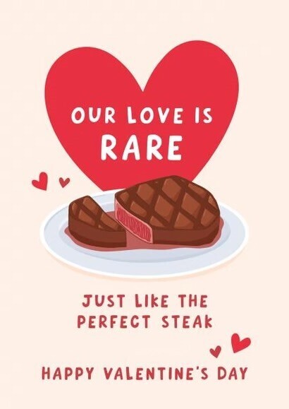 Valentines Steak Sharer