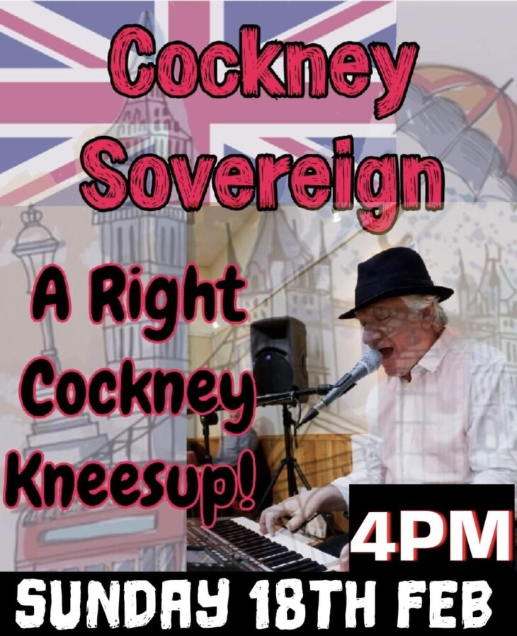 COCKNEY SOVEREIGN FROM 4pm TODAY!