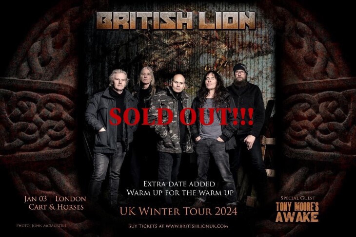 British Lion (extra date) SOLD OUT!!!
