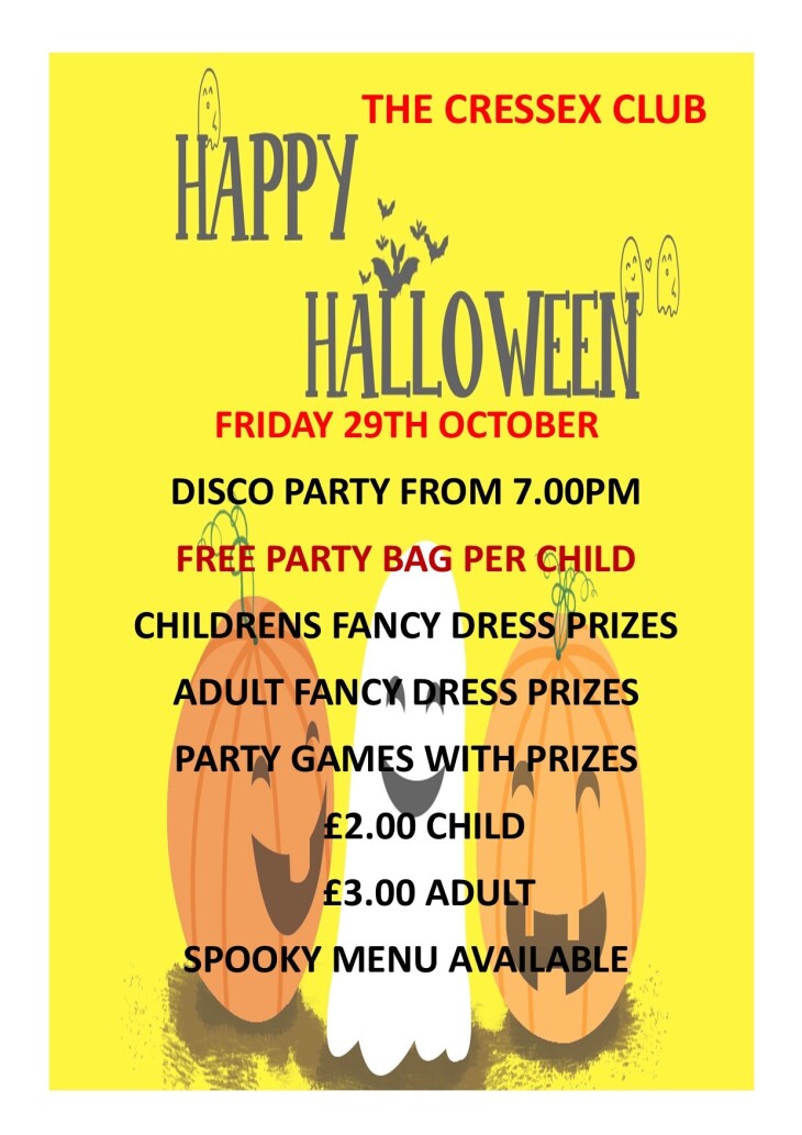 Halloween Disco & Party - October 29th