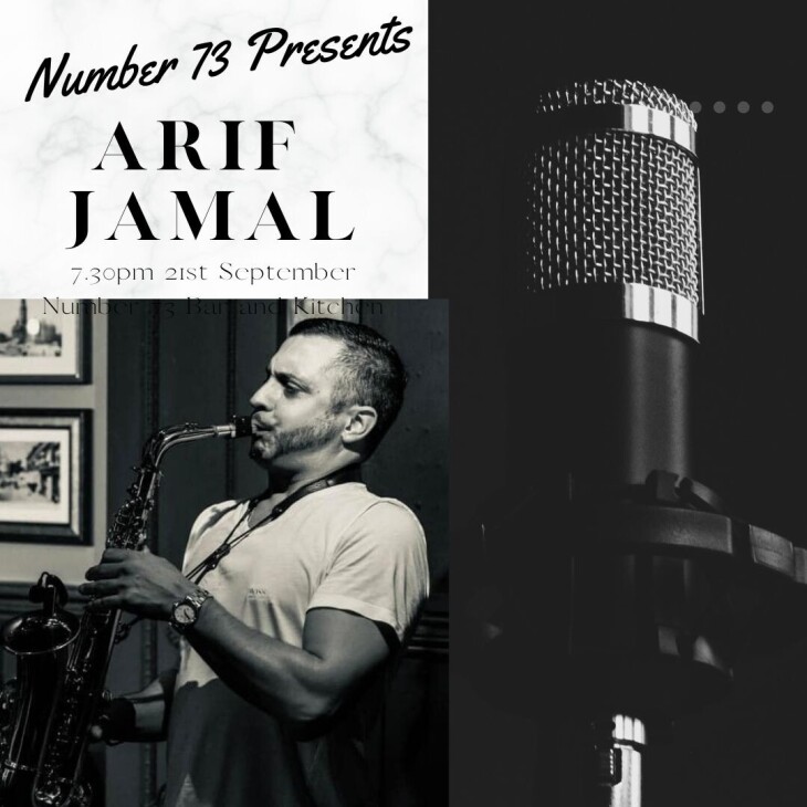 Arif Jamal @ Number 73!