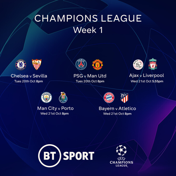 Champions League - Week 1