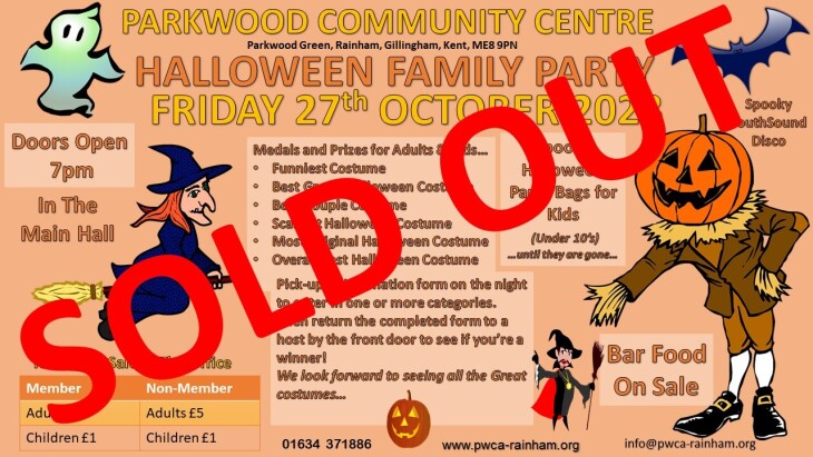 Halloween Family Party (Hall)-SOLD OUT