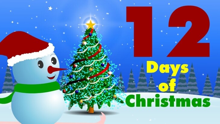 12 DAYS OF CHRISTMAS - DAY 1