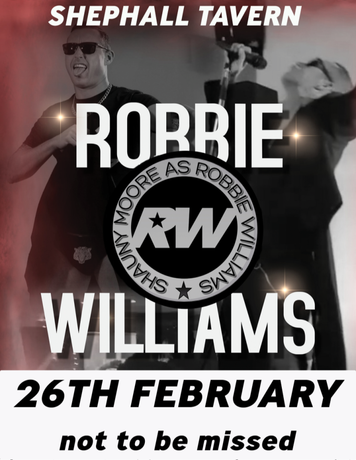 Robbie Williams tribute night